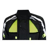 S-Tech Super Touring black-fluo motoros kabát