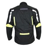 S-Tech Super Touring black-fluo motoros kabát