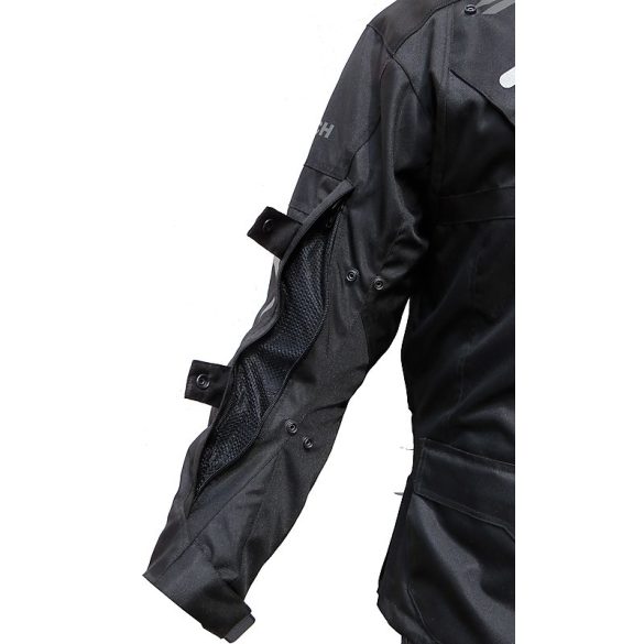 S-Tech Super Touring black-fluo motoros kabát