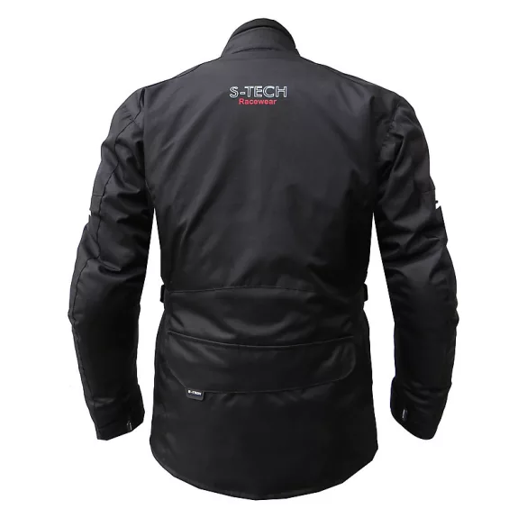 S-Tech Super Touring II. black motoros kabát