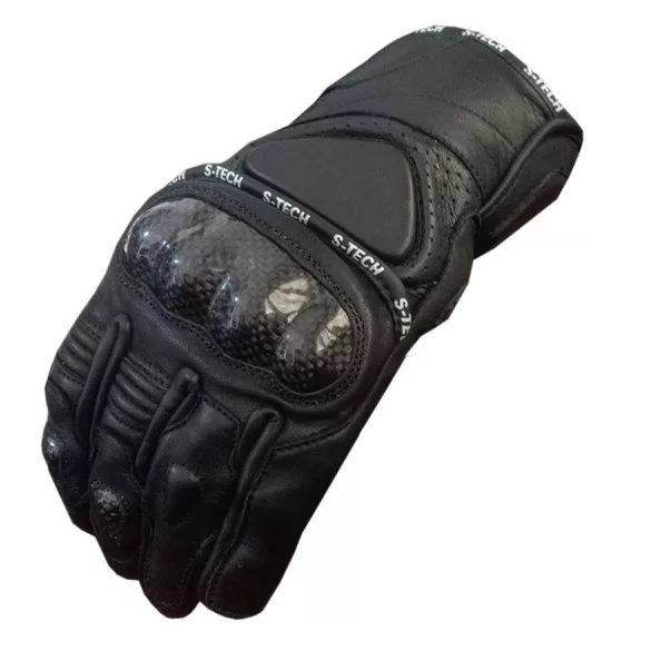 S-Tech Moto Sport rövid sport kesztyű FEKETE