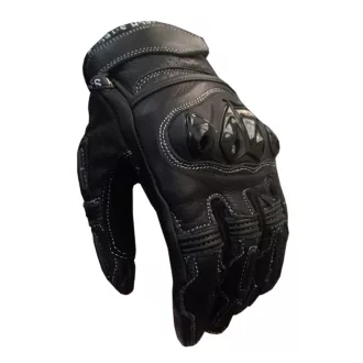 S - tech moto sport rövid sport kesztyű fekete
