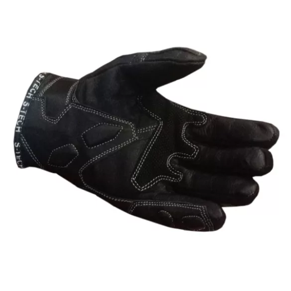 S-Tech Moto Sport rövid sport kesztyű FEKETE