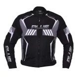 Plus Scorpio fekete-szürke motoros kabát