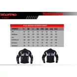 Plus Scorpio fekete-szürke motoros kabát