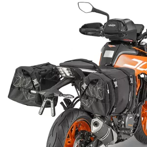 KAPPA OLDALSÓ TÁSKATARTÓ (NYEREGTÁSKA) KTM DUKE 125-390 '17-'23 - RA314 EASY LOCK DOBOZOKHOZ IS
