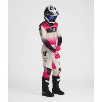 Thor sportmode geo szett fehér - pink