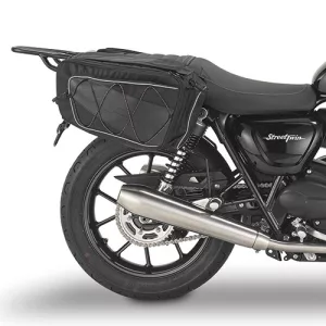 KAPPA OLDALSÓ TÁSKATARTÓ (NYEREGTÁSKA) TRIUMPH STREET TWIN 900 '16-'24, BONNEVILLE T100 '17-'22 (TMT6407K)