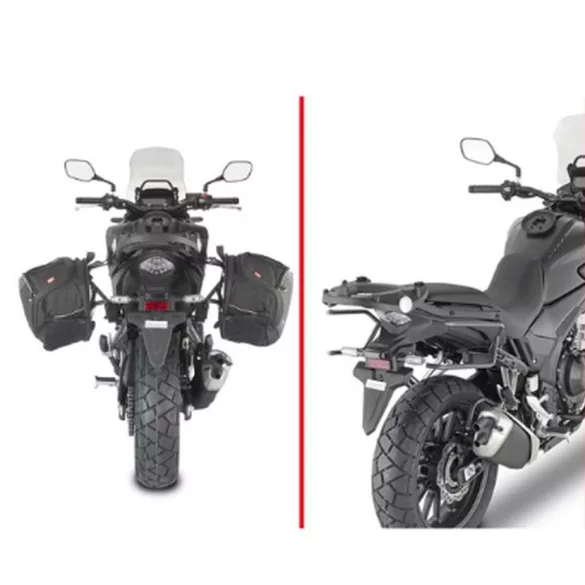 KAPPA GYORSKIOLDÓS REMOVE-X OLDALSÓ TÁSKATARTÓ (NYEREGTÁSKA) HONDA CB 500X '19-'23