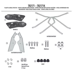   KAPPA GYORSKIOLDÓS REMOVE-X OLDALSÓ TÁSKATARTÓ (NYEREGTÁSKA) YAMAHA TRACER 9 GT / GT+ '25