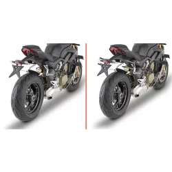   KAPPA GYORSKIOLDÓS REMOVE-X OLDALSÓ TÁSKATARTÓ (NYEREGTÁSKA) DUCATI STREETFIGHTER V4 1100 '20-'22