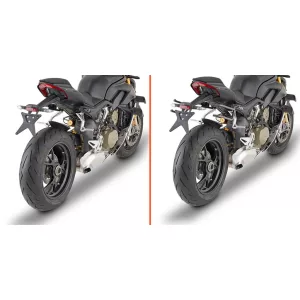 KAPPA GYORSKIOLDÓS REMOVE-X OLDALSÓ TÁSKATARTÓ (NYEREGTÁSKA) DUCATI STREETFIGHTER V4 1100 '20-'22