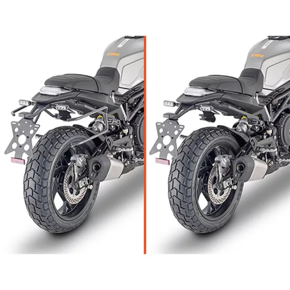 KAPPA GYORSKIOLDÓS REMOVE-X OLDALSÓ TÁSKATARTÓ (NYEREGTÁSKA) BENELLI LEONCINO 800 '22-'25