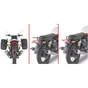 KAPPA GYORSKIOLDÓS REMOVE-X OLDALSÓ TÁSKATARTÓ (NYEREGTÁSKA) ROYAL ENFIELD INTERCEPTOR 650 '19-'25