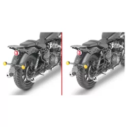   KAPPA GYORSKIOLDÓS REMOVE-X OLDALSÓ TÁSKATARTÓ (NYEREGTÁSKA) ROYAL ENFIELD SUPER METEOR 650 '23-'25