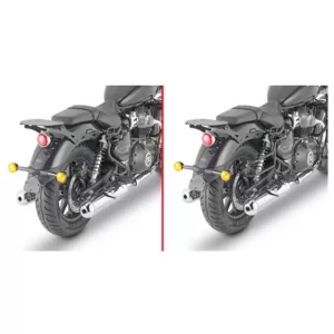 KAPPA GYORSKIOLDÓS REMOVE-X OLDALSÓ TÁSKATARTÓ (NYEREGTÁSKA) ROYAL ENFIELD SUPER METEOR 650 '23-'25