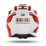 AIROH TWIST 2.0 Lift  bukósisak, npiros-fehér matt  M méretben