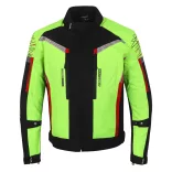 Plus Tour fekete-neon motoros kabát