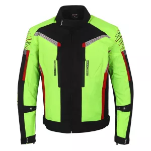 Plus Tour fekete-neon motoros kabát