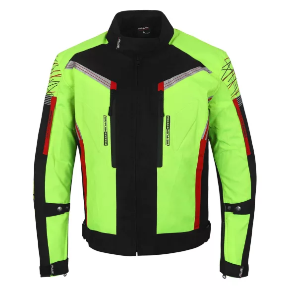 Plus Tour fekete-neon motoros kabát