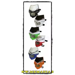 UFO Halogén lámpás idom, 6 féle színben