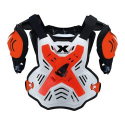   UFO X-concept  gyermek páncél,fluo narancs-fekete-fehér színben