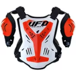 UFO X-concept  gyermek páncél,fluo narancs-fekete-fehér színben