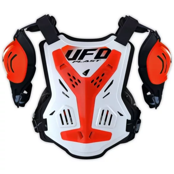 UFO X-concept  gyermek páncél,fluo narancs-fekete-fehér színben