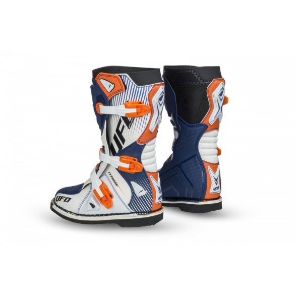 UFO Typhoon gyerek cross csizma,kék-narancs,38