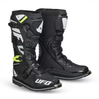 UFO obsidian fluo - fekete csizma, 40 méret