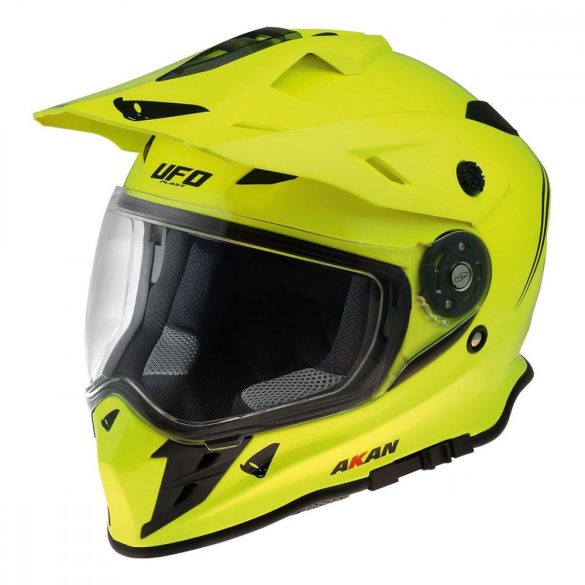 Ufo Akan Enduro fluo bukósisak