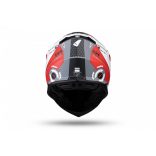 UFO Intrepid Red-white bukósisak L méret