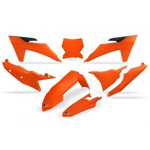 Ufo narancs komplett idomszett, KTM SXF (SX-F) 250/350/450, SX 125/250/300 '2023