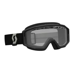   Scott Primal Enduro cross szemüveg, fekete-szürke, víztiszta lencsével