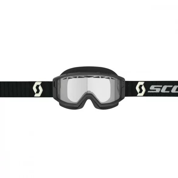 Scott Primal Enduro cross szemüveg, fekete-szürke, víztiszta lencsével