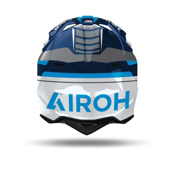 Airoh Wraap Conquer blue-white bukósisak