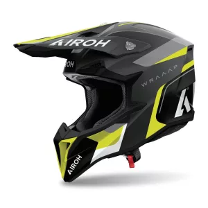 Airoh Wraap Conquer grey-fluo bukósisak