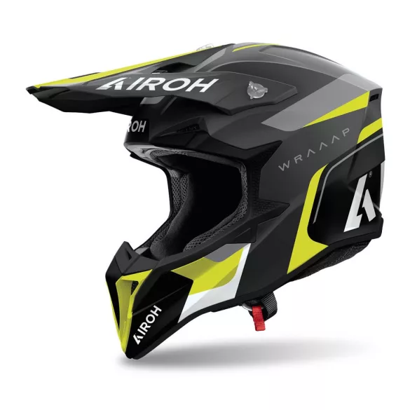 Airoh Wraap Conquer grey-fluo bukósisak