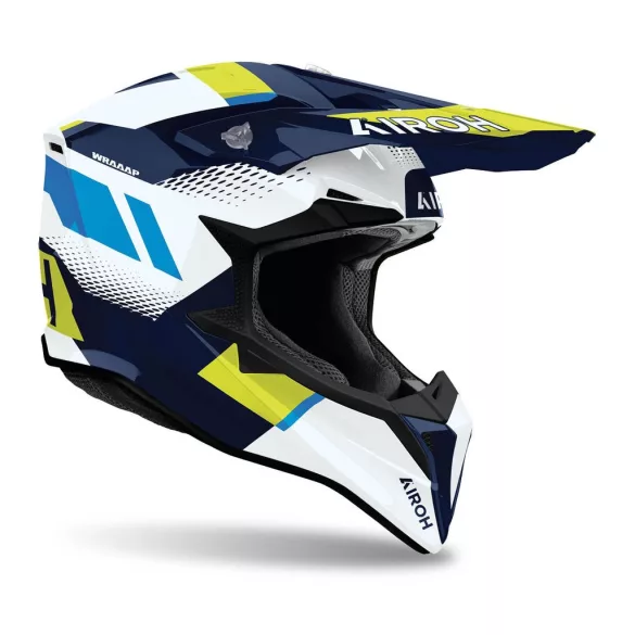 Airoh Wraap Vision blue-fluo bukósisak