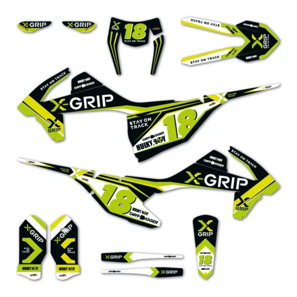 X-GRIP Dekor matrica szett #18 KTM típushoz