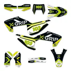 X-GRIP Dekor matrica szett #18 HUSQVARNA típushoz