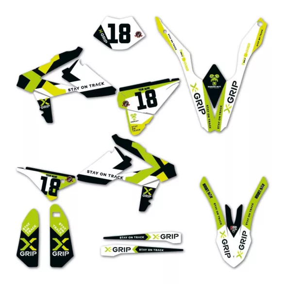 X-GRIP Dekor matrica szett #18 BETA típushoz
