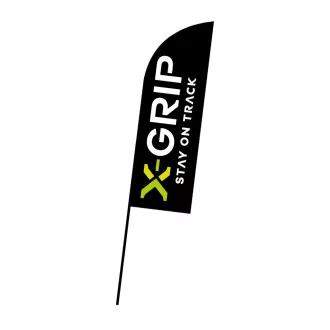 X - grip strandzászló