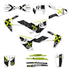 X-GRIP Dekorszett #20 HUSQVARNA-hoz