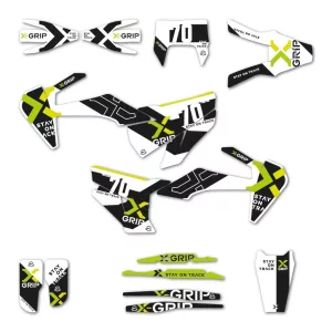 X-GRIP Dekorszett #20 HUSQVARNA-hoz