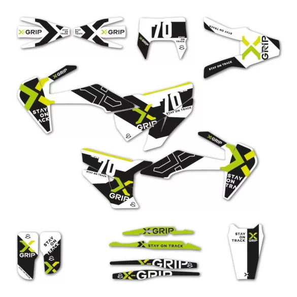 X-GRIP Dekorszett #20 HUSQVARNA-hoz