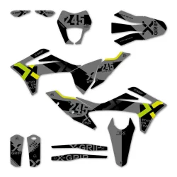 X-GRIP Dekorszett #22 GASGAS-hoz