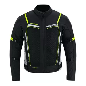 Plus Yukon fekete-neon motoros kabát