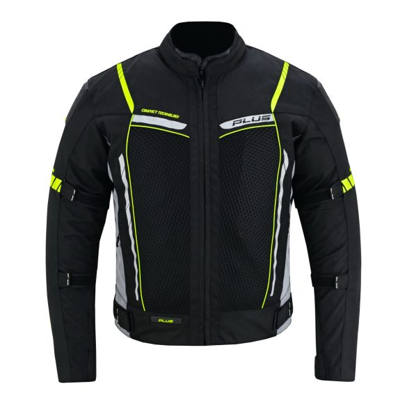 Plus Yukon fekete-neon motoros kabát