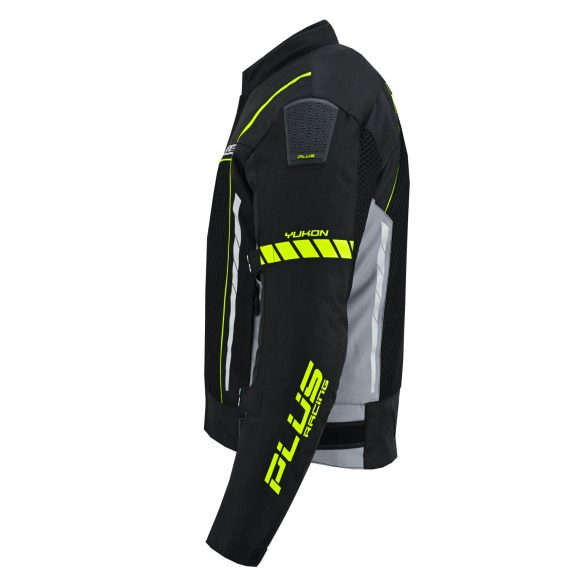 Plus Yukon fekete-neon motoros kabát